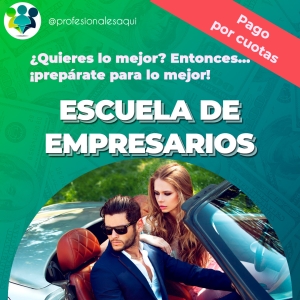 escuela de empresarios paqui pago por cuotas