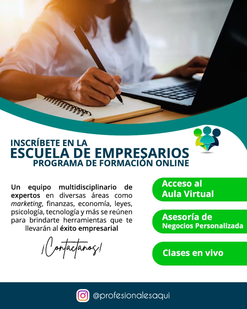 Escuela de Empresarios: Programa de formación online para emprendedores y dueños de negocio